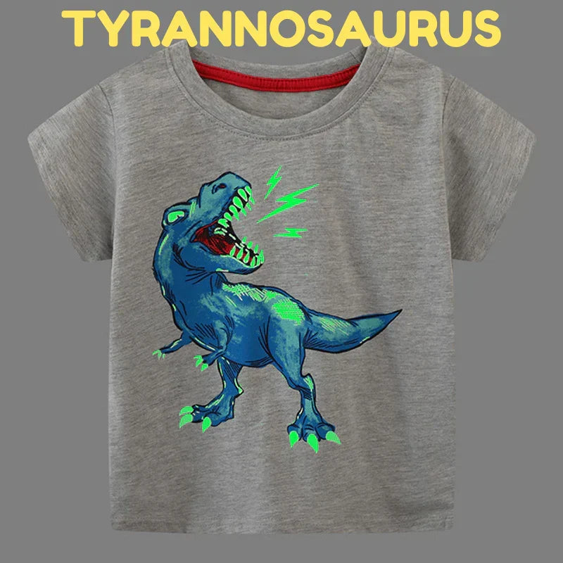 Icone™ DinoShirt: Kids Glow-in-the-Dark T-Shirt