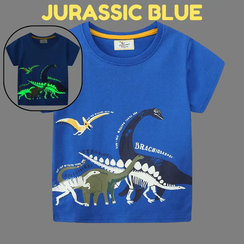 Icone™ DinoShirt: Kids Glow-in-the-Dark T-Shirt