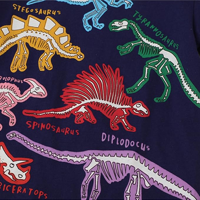 Icone™ DinoShirt: Kids Glow-in-the-Dark T-Shirt