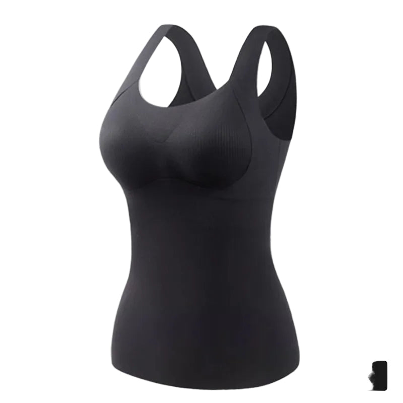 Icone™ Seamless Tank: Elegant Seamless Tank Top with Comfort Support