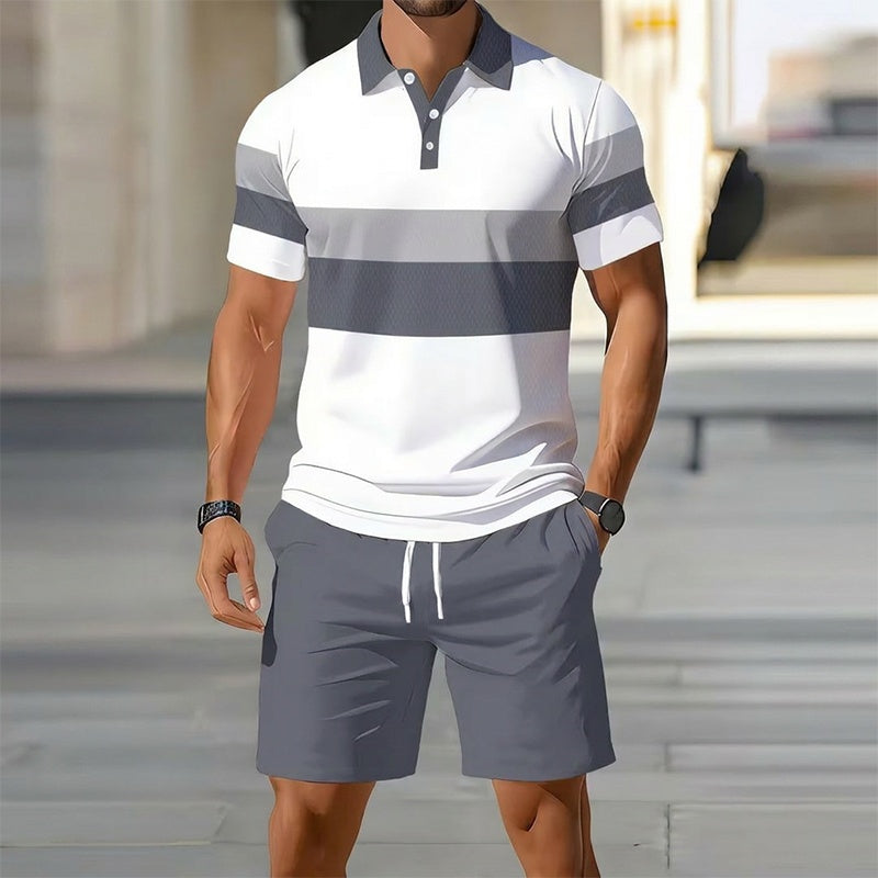 Icone™ SummerSet: Breathable Casual Summer Shirt And Shorts Set