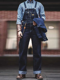 Indigo Overalls | Comfort and Durability for Men