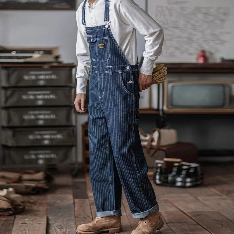 Indigo Overalls | Comfort and Durability for Men