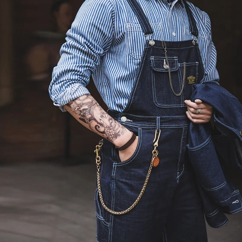 Indigo Overalls | Comfort and Durability for Men