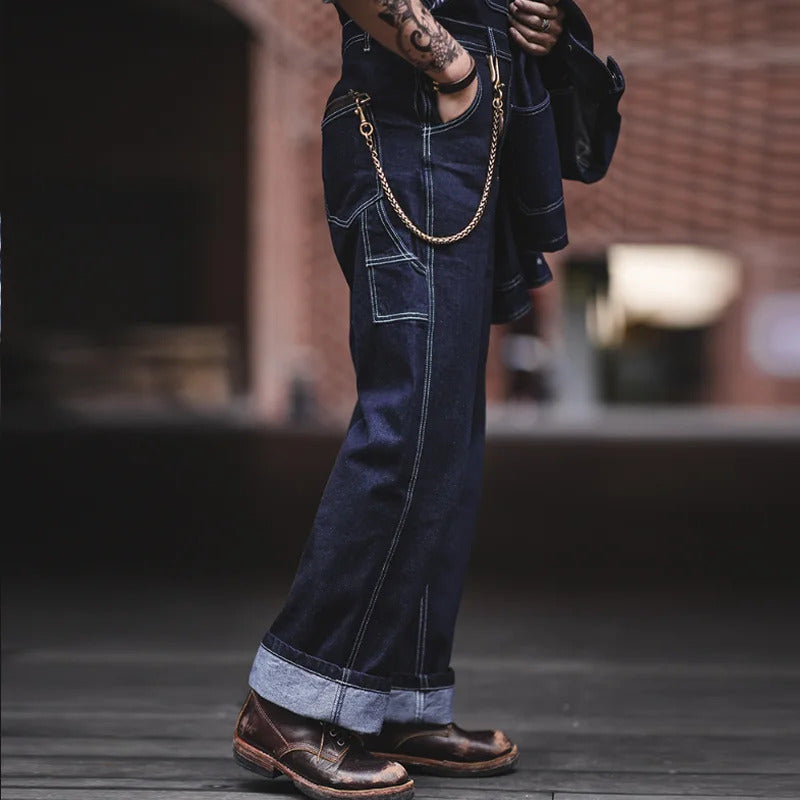 Indigo Overalls | Comfort and Durability for Men
