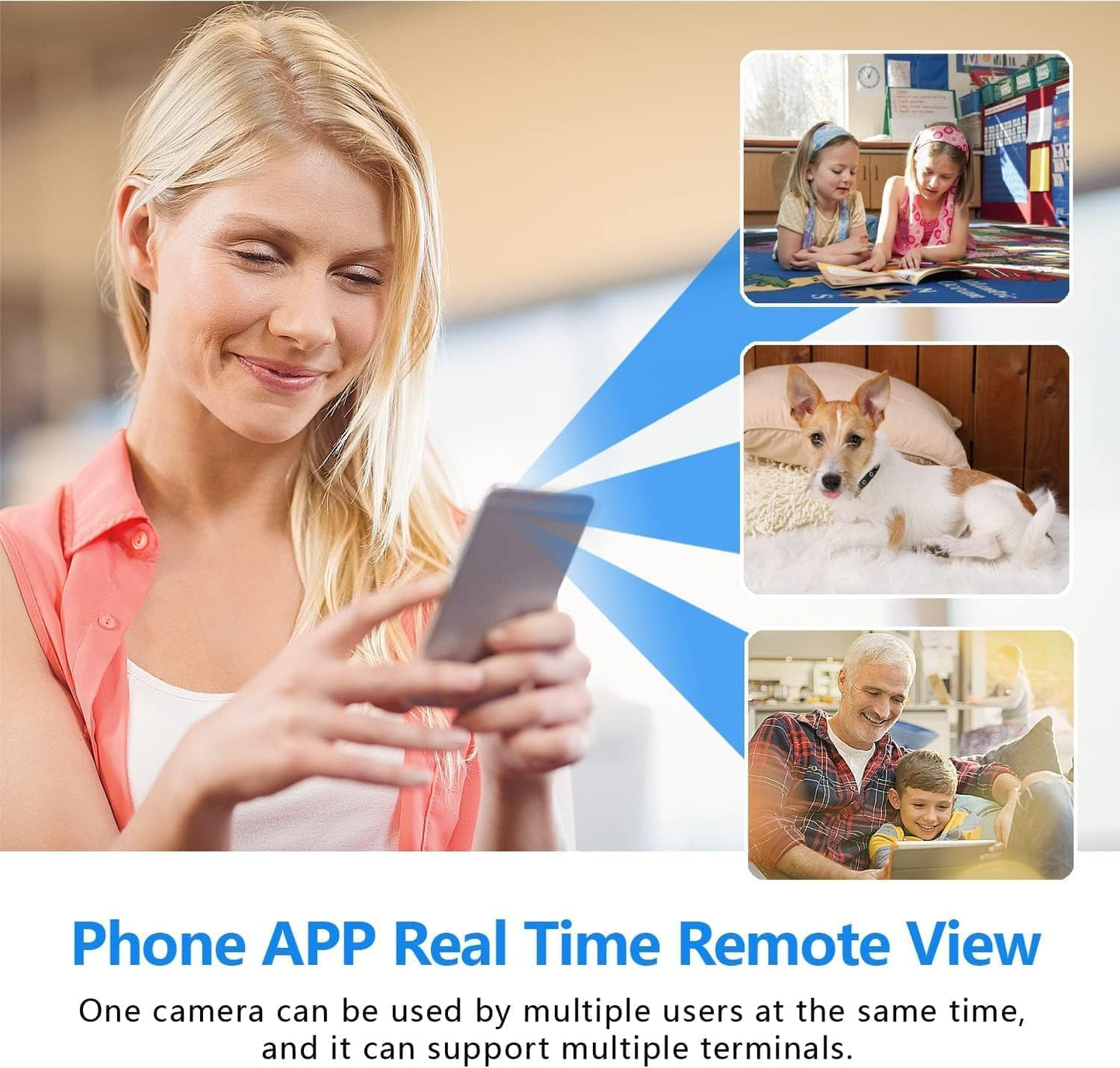 Indoor Camera | Night Vision & Motion Detection | Wi-Fi Access | SecureView