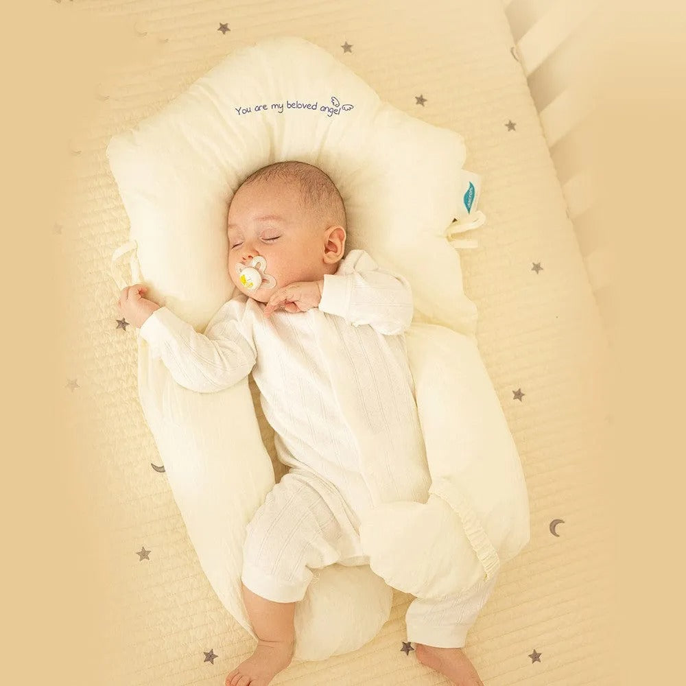 Infant Support Pillow with Adjustable Sides and Head Zone