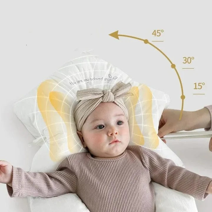 Infant Support Pillow with Adjustable Sides and Head Zone