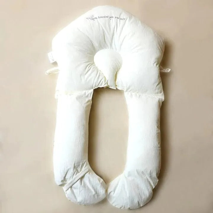 Infant Support Pillow with Adjustable Sides and Head Zone