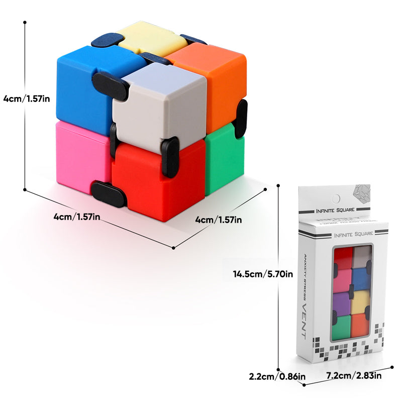 Infinity Fidget Stress Relief Cube Toy