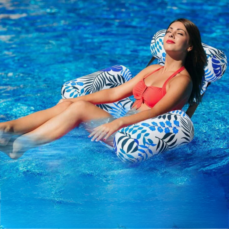 Inflatable Chair: Easy Setup Durable Inflatable Floating Chair