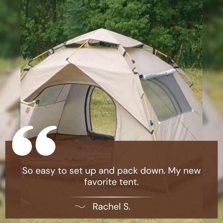 Instant Pop-Up Camping Tent for Outdoor Adventures