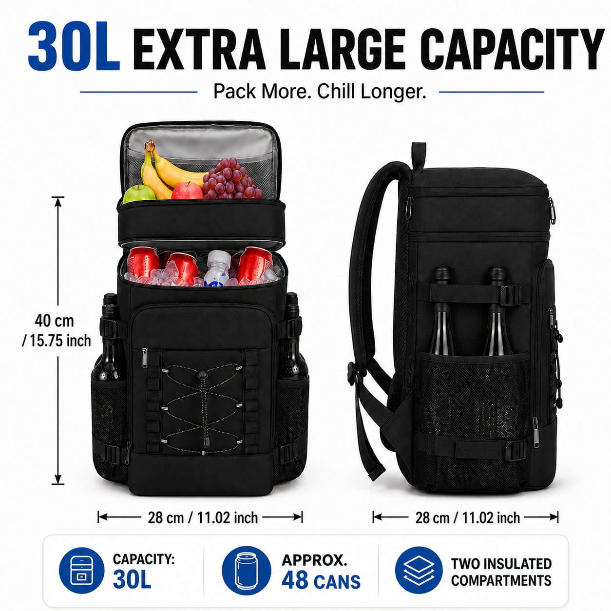 Insulated Backpack Cooler