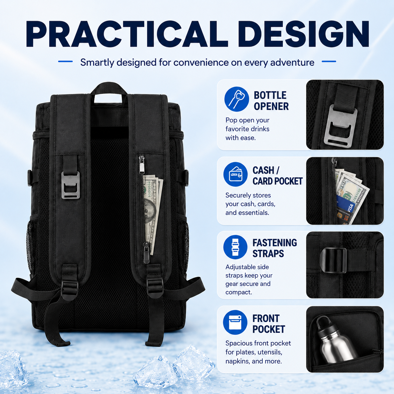 Insulated Backpack Cooler