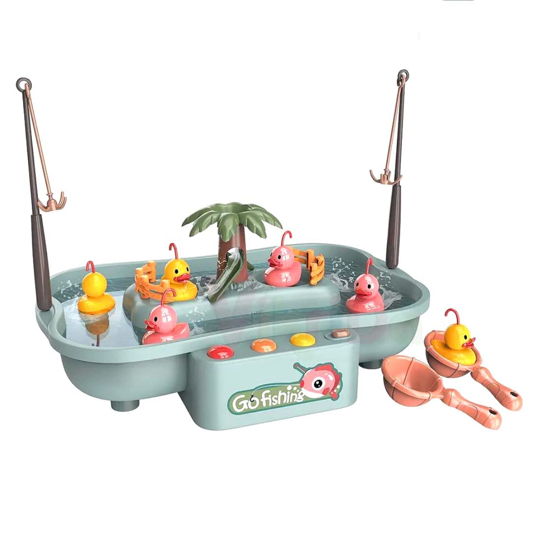 Interactive Duck Fishing Game for Kids