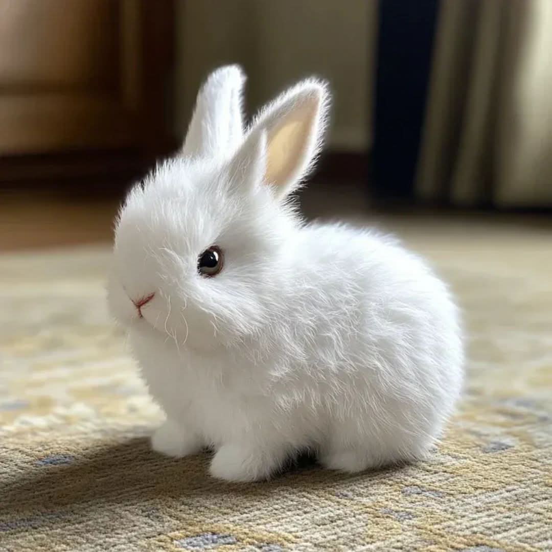 Interactive Plush Bunny with Realistic Movements & Cute Sounds