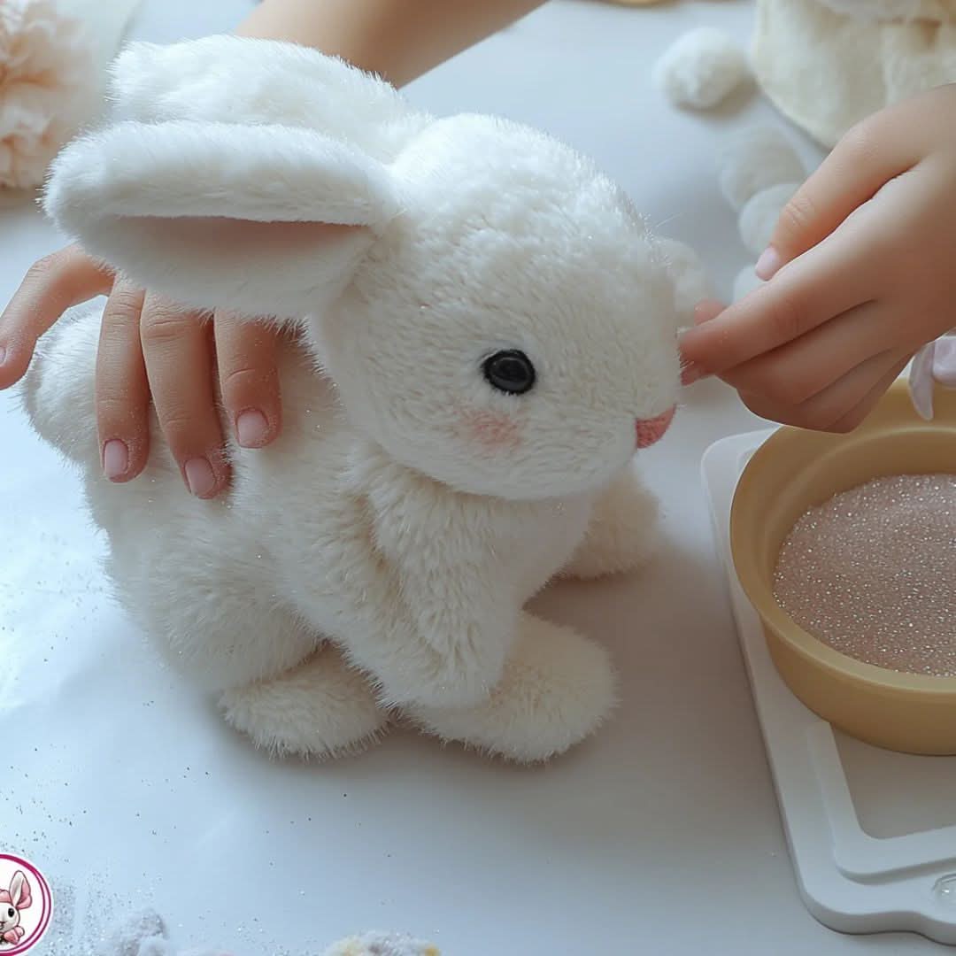 Interactive Plush Bunny with Realistic Movements & Cute Sounds