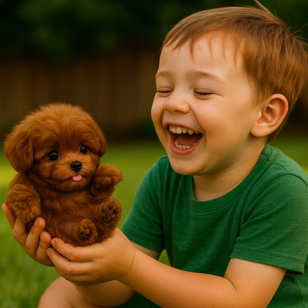 Interactive Plush Puppy - Realistic Design with Movement Features - Ideal for Teaching Care for Children