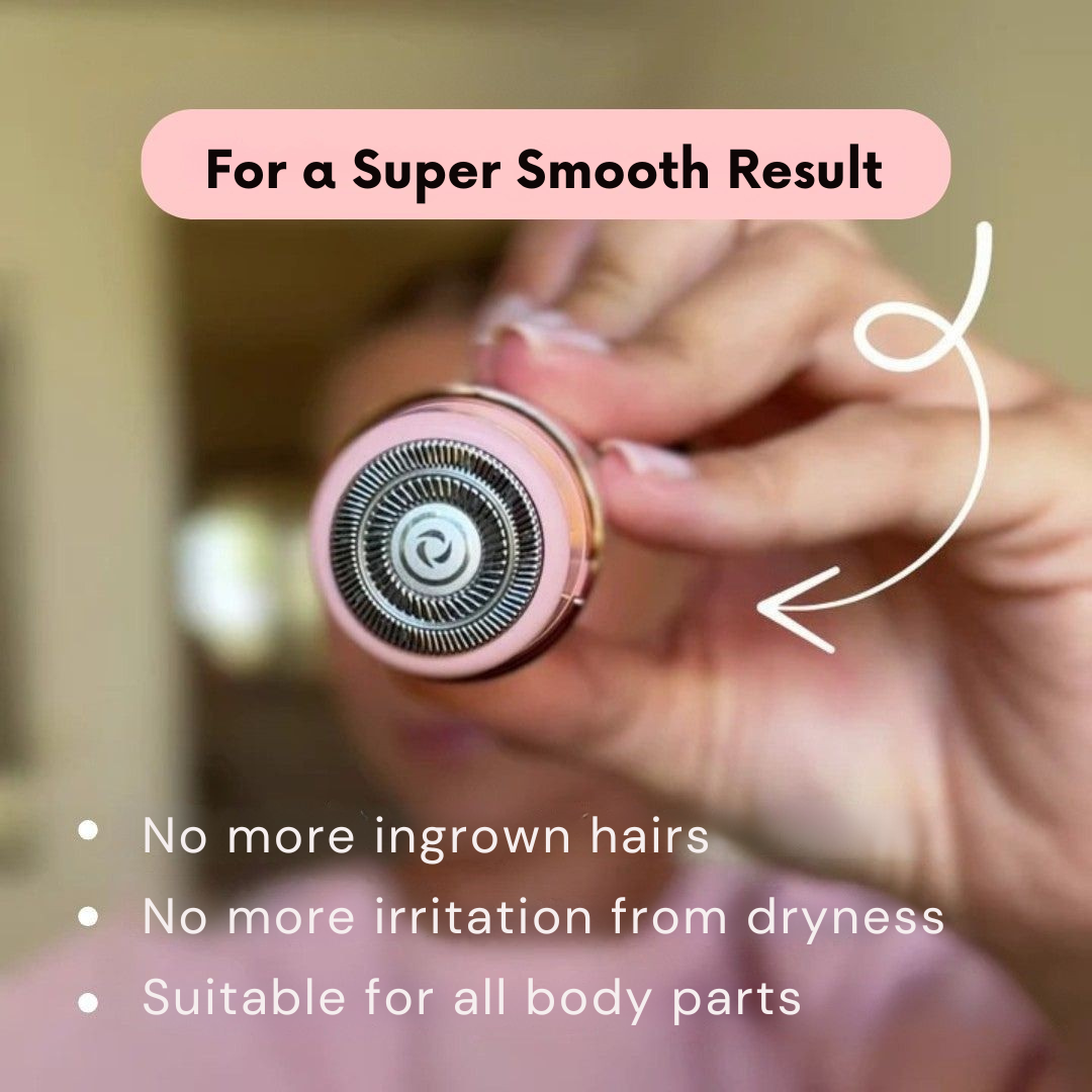 Intimate Shaver | Cordless Electric Razor | Gentle Wet Dry Shaving