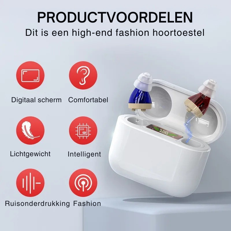 Invisible Hearing Aid - Comfort