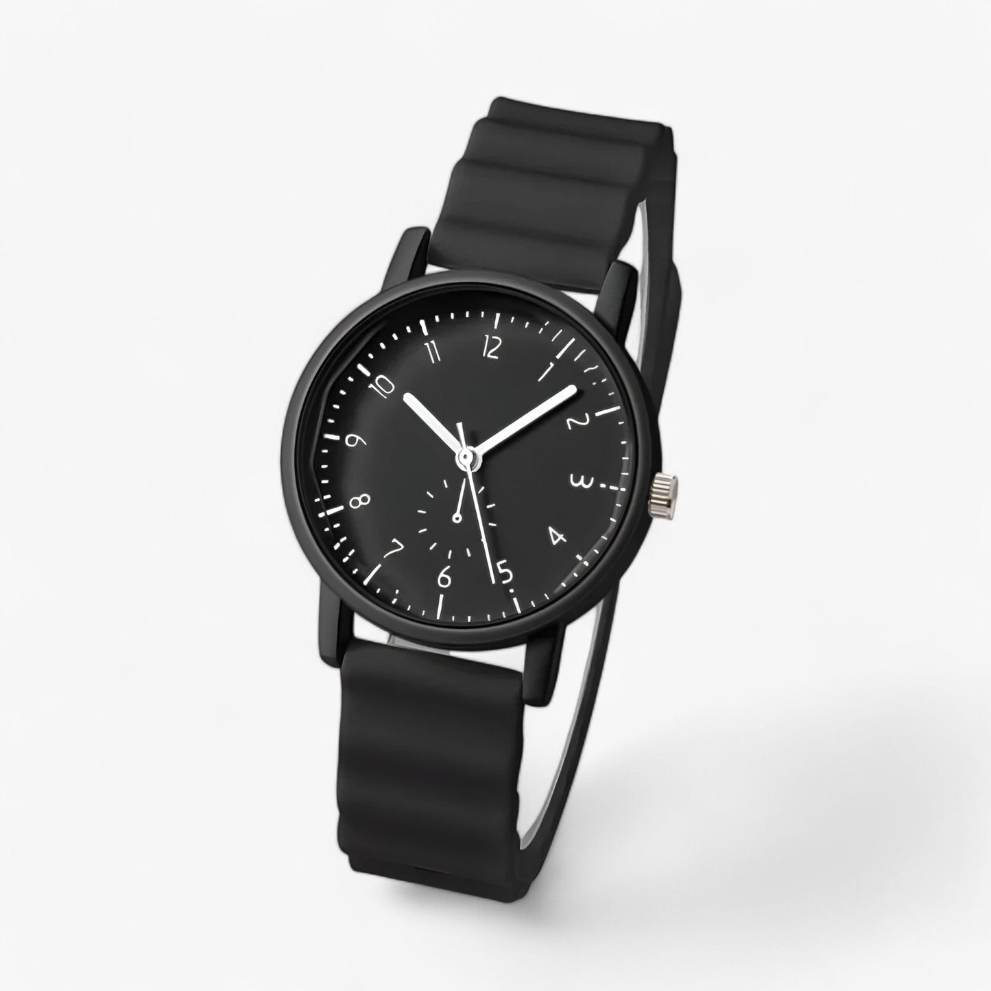 Jelly Watch – Colourful Quartz Watch with Elegant Silicone Wave Strap
