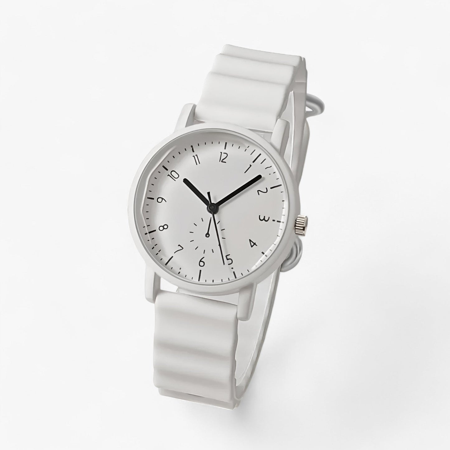 Jelly Watch – Colourful Quartz Watch with Elegant Silicone Wave Strap