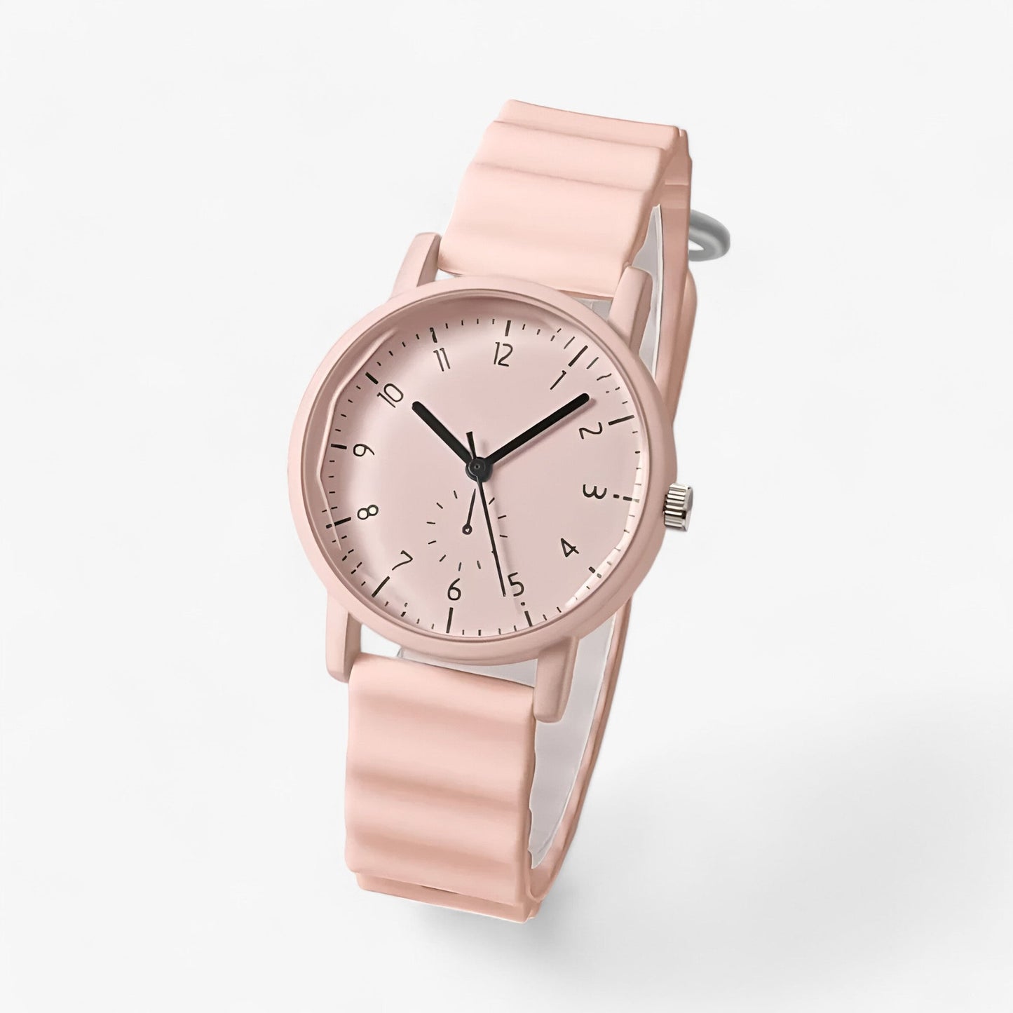 Jelly Watch – Colourful Quartz Watch with Elegant Silicone Wave Strap