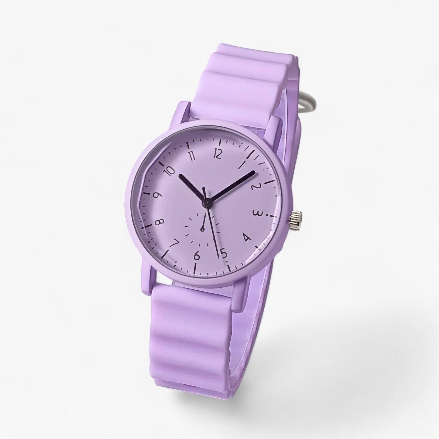 Jelly Watch – Colourful Quartz Watch with Elegant Silicone Wave Strap