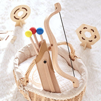 Junior archery set with bow and arrows – educational and fun toy