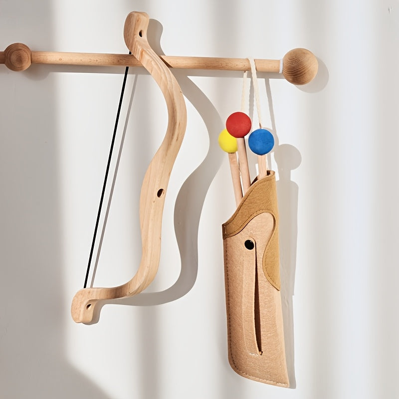 Junior archery set with bow and arrows – educational and fun toy