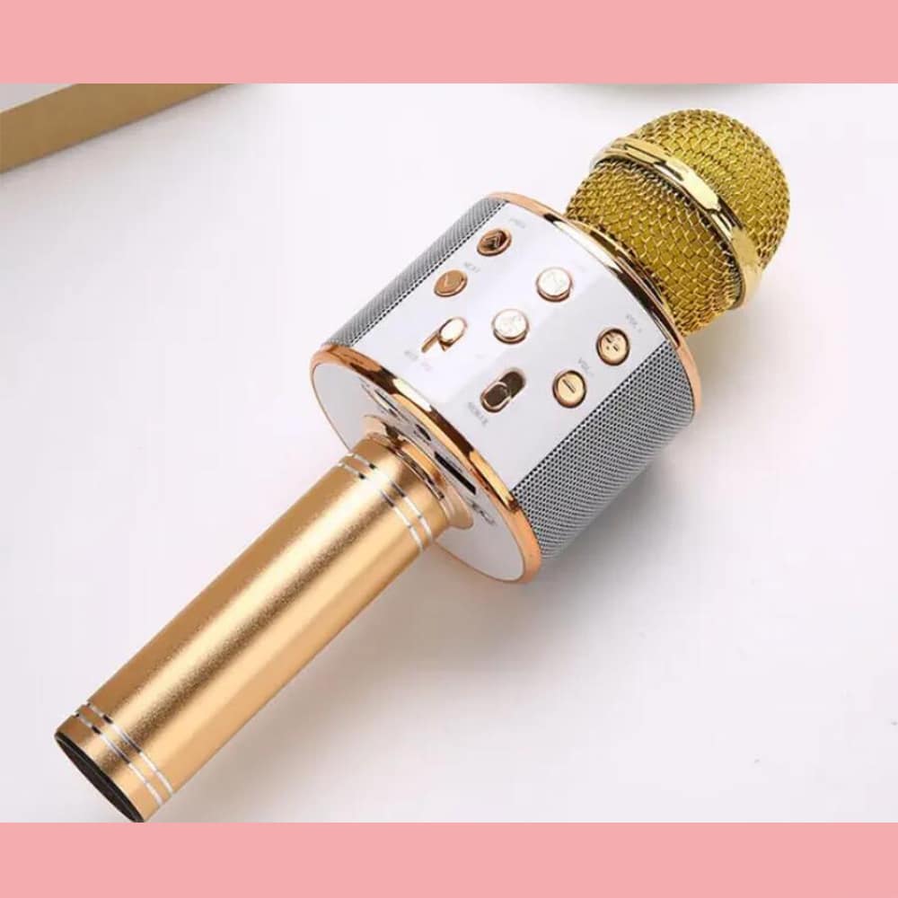 Karaoke Microphone with Bluetooth & Speaker