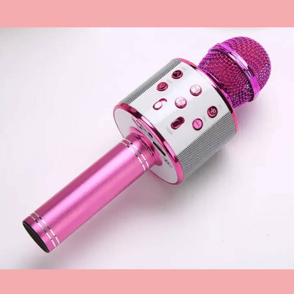 Karaoke Microphone with Bluetooth & Speaker