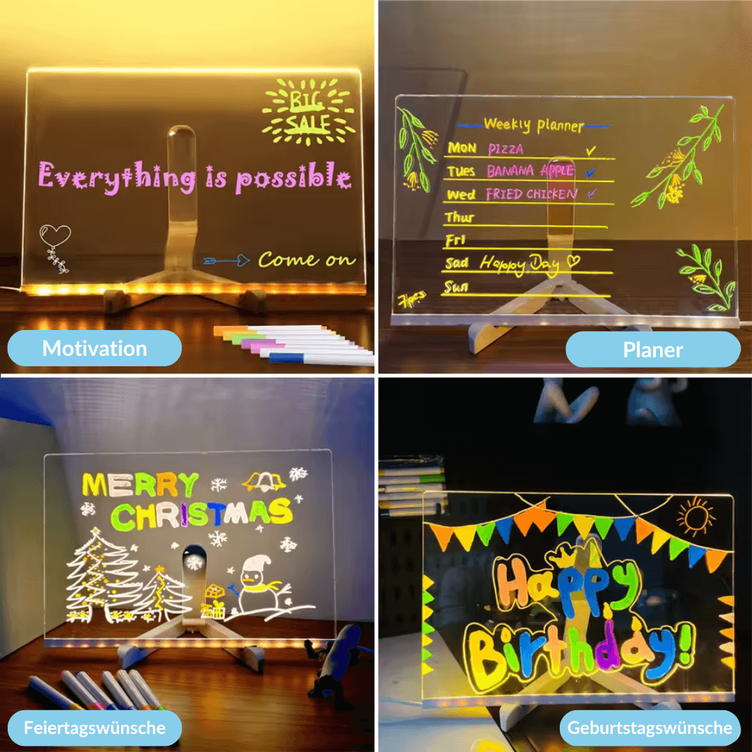 Kiddli - LED Drawing Board for Creative Light Painting