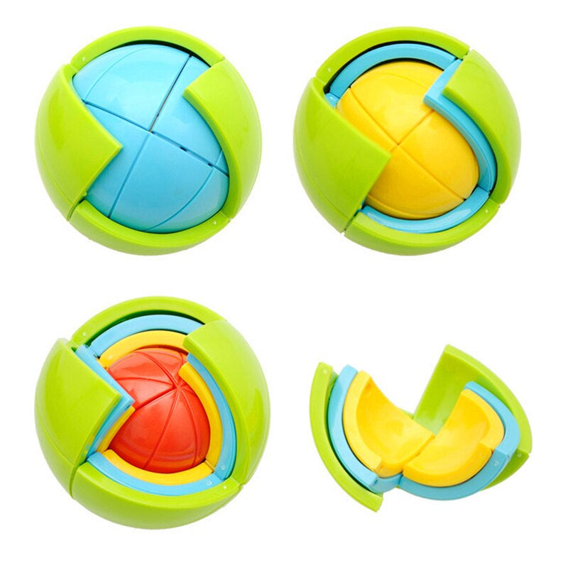 Kids 3D Brain Teaser Puzzle Ball - Educational Toy
