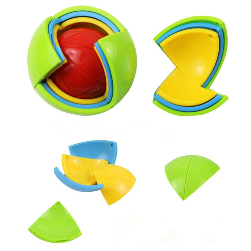 Kids 3D Brain Teaser Puzzle Ball - Educational Toy