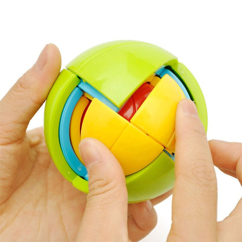 Kids 3D Brain Teaser Puzzle Ball - Educational Toy
