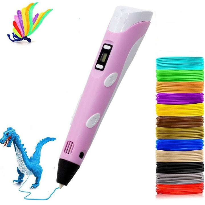 Kids 3D Printing Pen with 20 Colour Filaments and Easy Setup