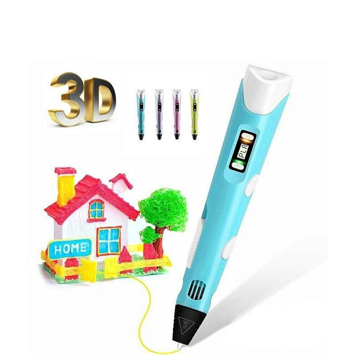Kids 3D Printing Pen with 20 Colour Filaments and Easy Setup