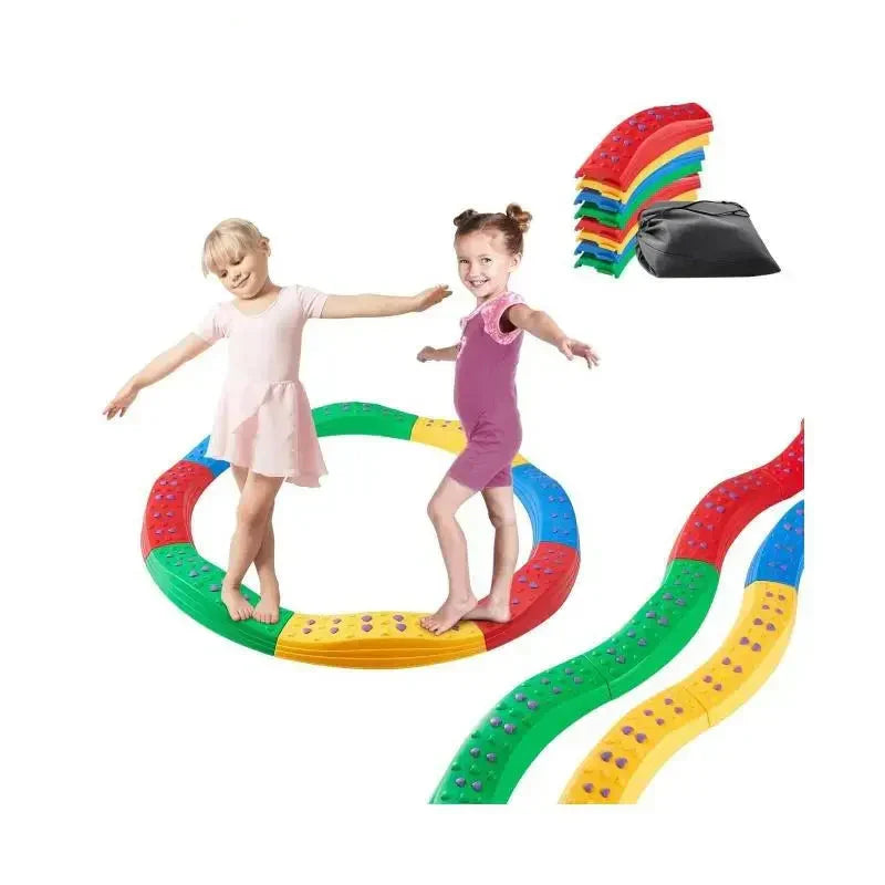 Kids Adjustable Balance Beam for Coordination & Play