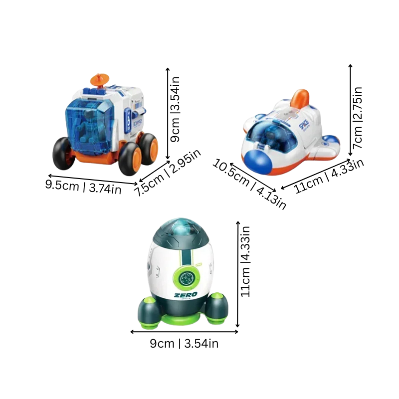 Kids' Astronaut Space Adventure Toy Set