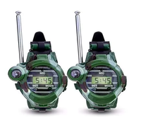 Kids Camouflage 7-in-1 Walkie Talkie Survival Watch