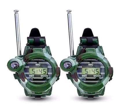 Kids Camouflage 7-in-1 Walkie Talkie Survival Watch