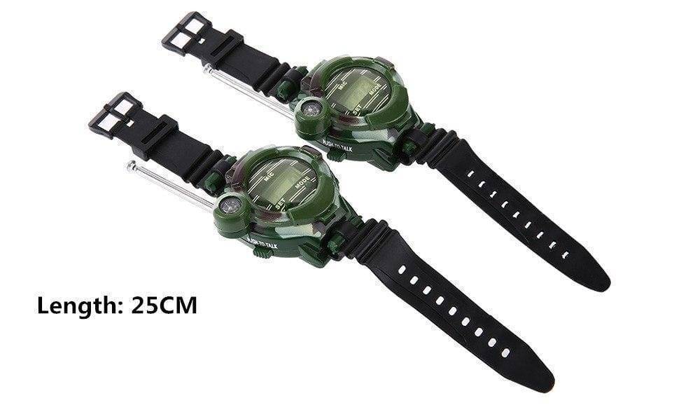 Kids Camouflage 7-in-1 Walkie Talkie Survival Watch