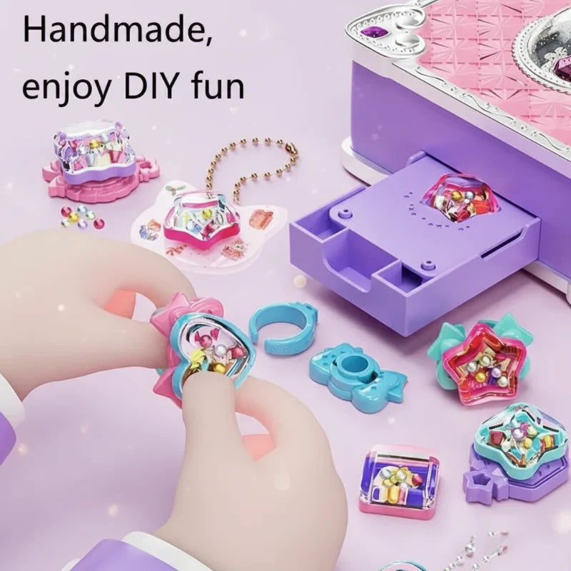 Kids DIY 3D Stickers & Jewelry Craft Kit