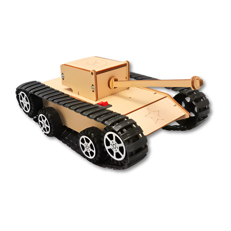 Kids DIY Electric Wooden Vehicle Building Kit