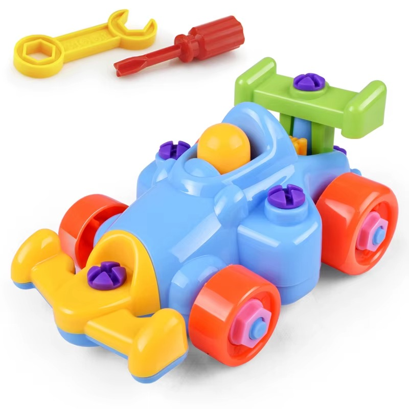 Kids DIY Vehicle Building Set - Assemble & Drive Toy Car Screw Set