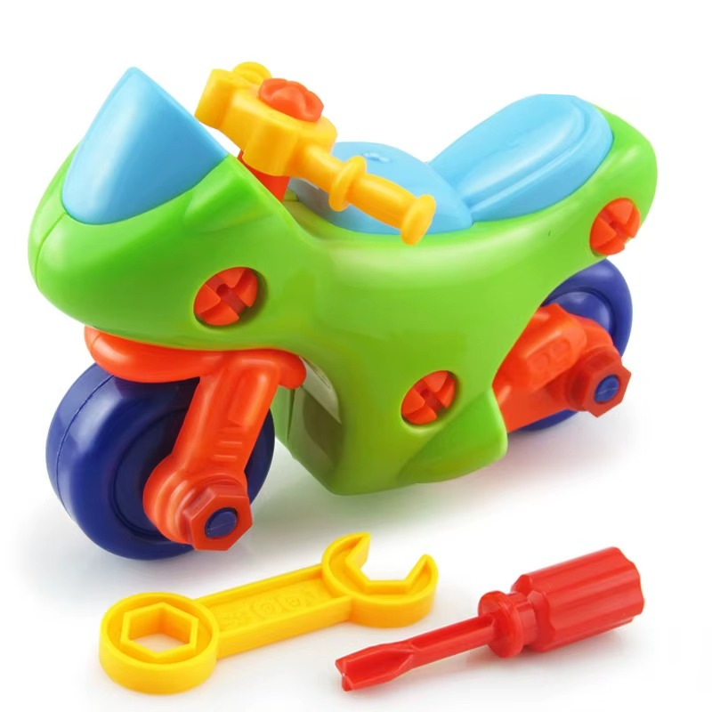 Kids DIY Vehicle Building Set - Assemble & Drive Toy Car Screw Set