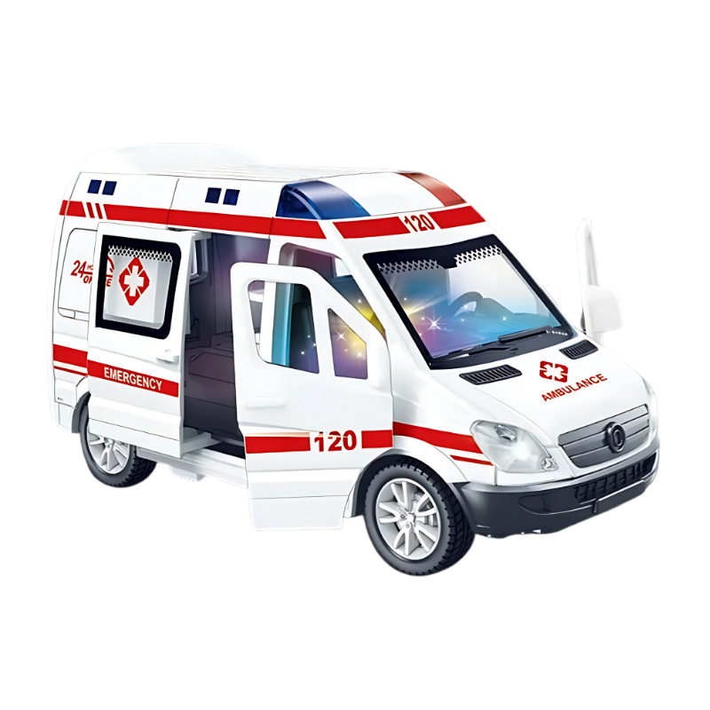 Kids' Imaginative Rescue Vehicle Toy