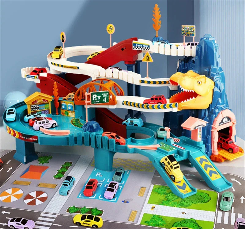Kids' Interactive Car Play Track Set