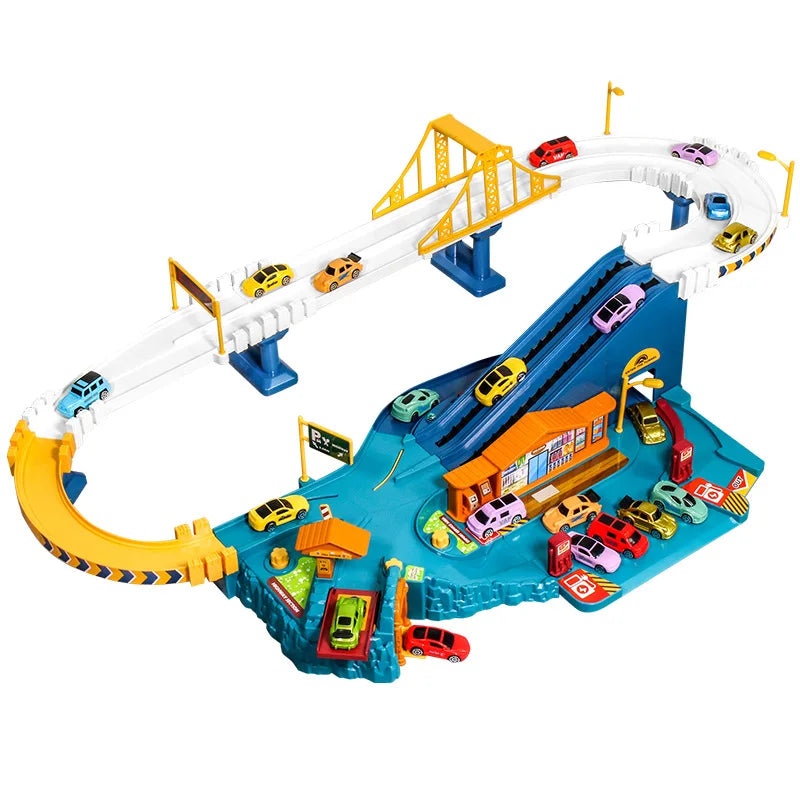 Kids' Interactive Car Play Track Set